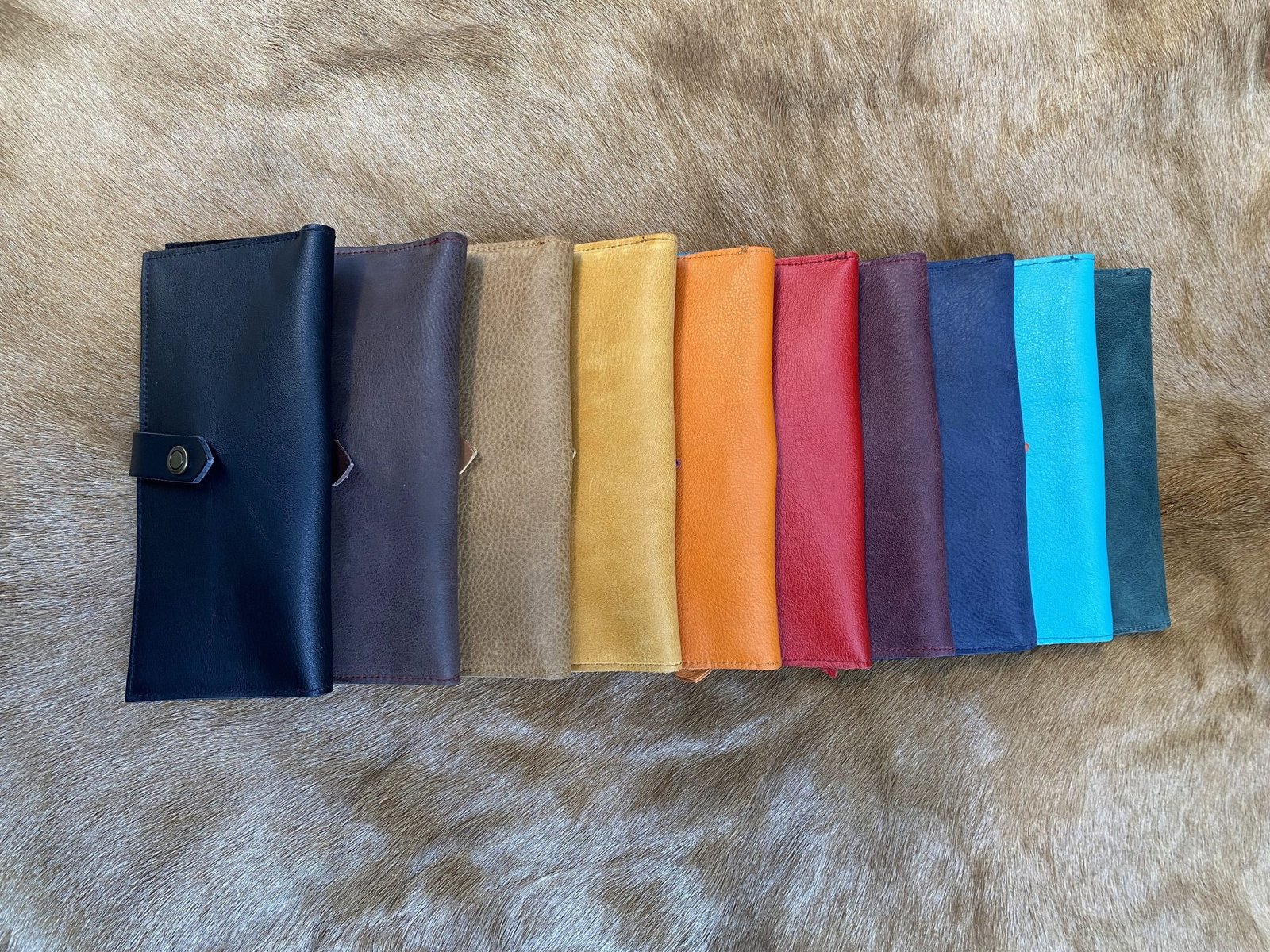 Large leather wallet organizer in colors wallet large colors