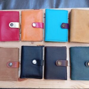 compact leather wallets