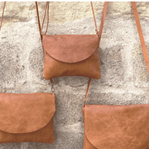 Bossa bandolera Cuir