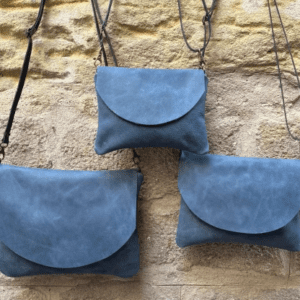 Bolsa bandolera azul