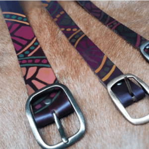 Cinturó de cuir artesanal