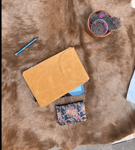 Portable tablet case Leather case for tablet