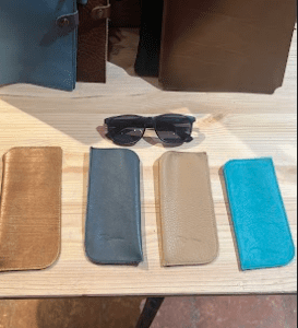 portable glasses case