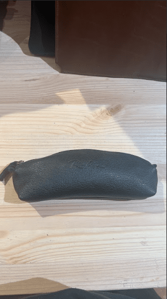 Leather case for handmade pencils pencil case