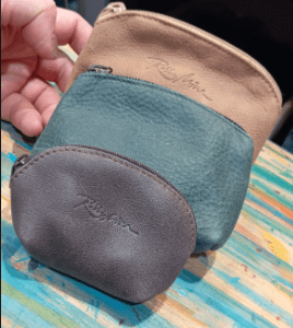 portefeuille en cuir fait main