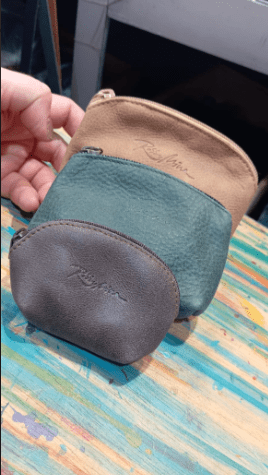 Handmade leather wallet