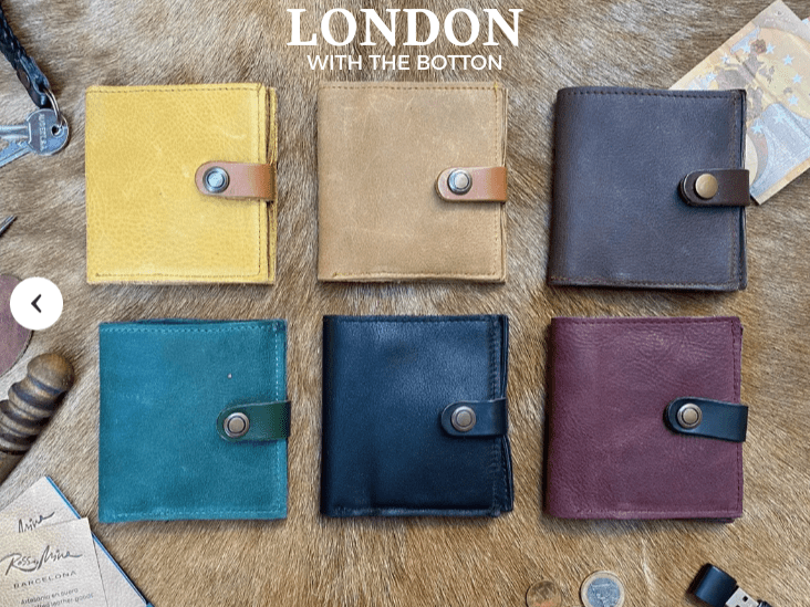 LONDON with the button